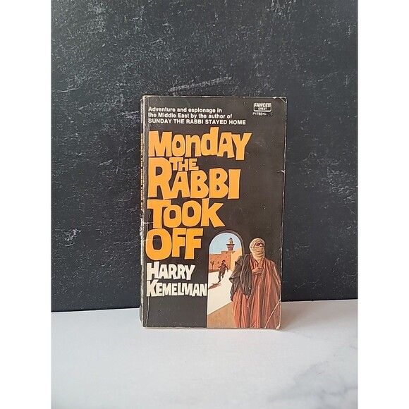 Monday The Rabbi Took Off By Harry Kemelman Paperback - Picture 1 of 10